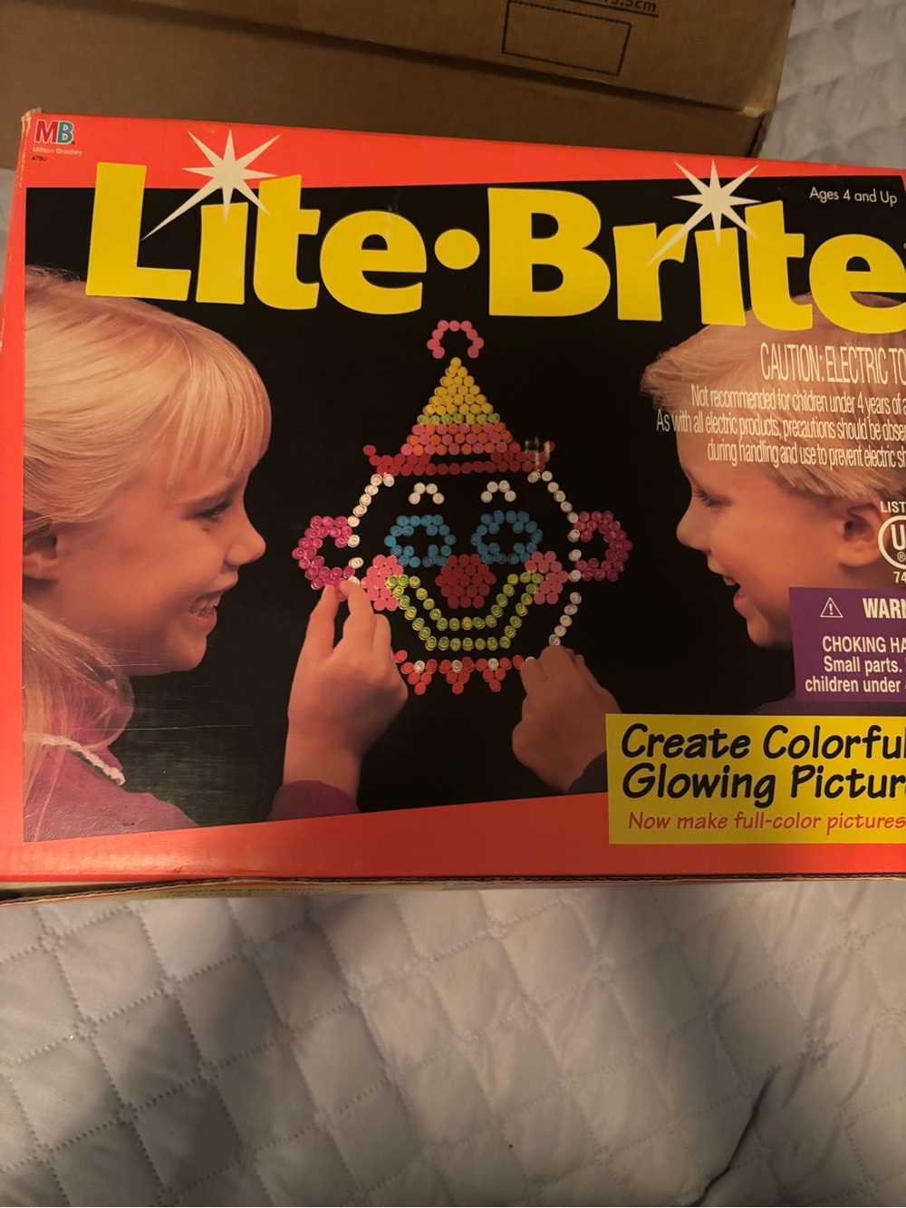 Vintage Milton Bradley LITE BRITE 1993 1994 Picture Sheets, Pegs! TESTED WORK